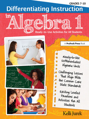 cover image of Differentiating Instruction in Algebra 1